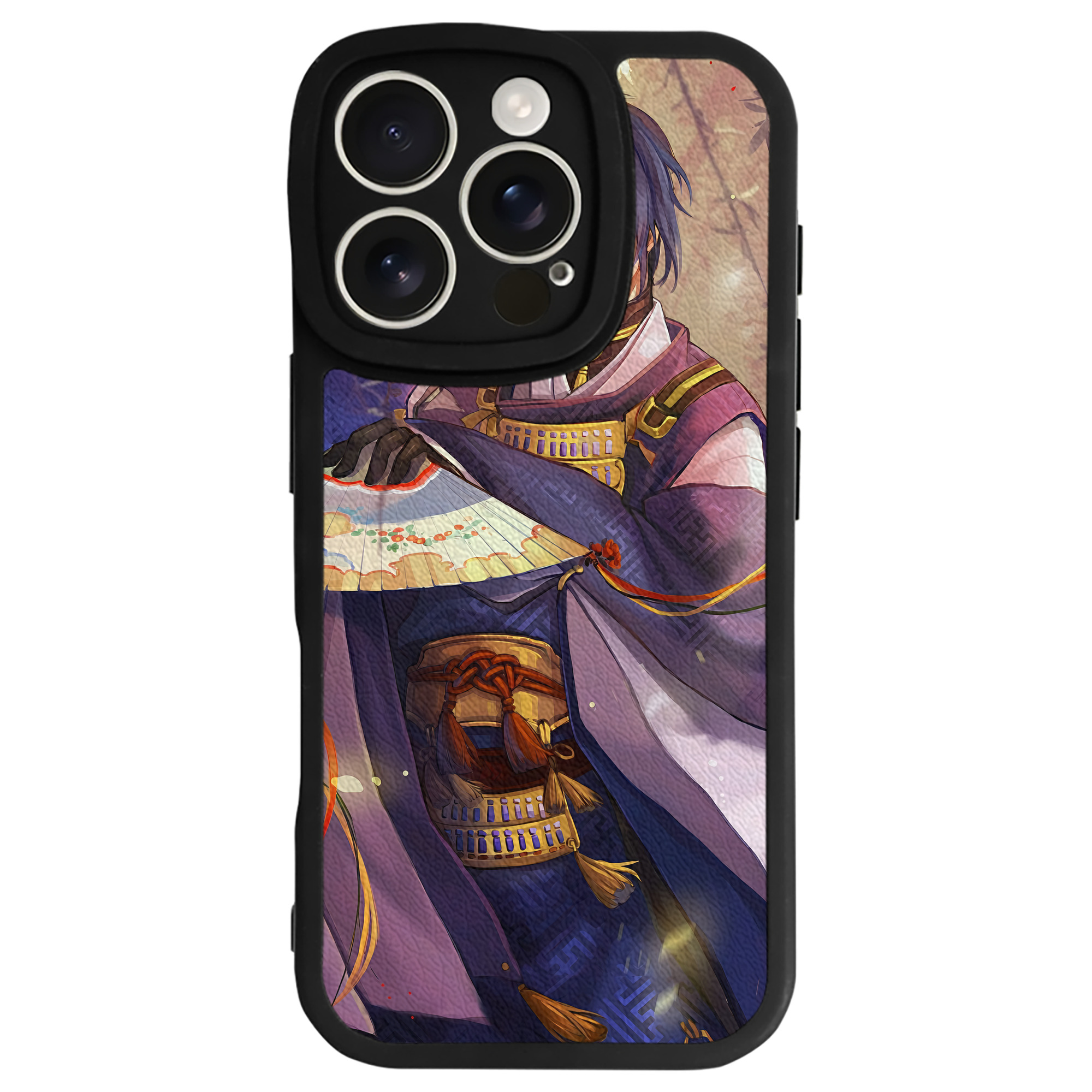 （画像用） 刀剣乱舞 Touken Ranbu 【iPhone 16シリーズ対応】シリコンスマホケース（レザー調） 材質：シリコン